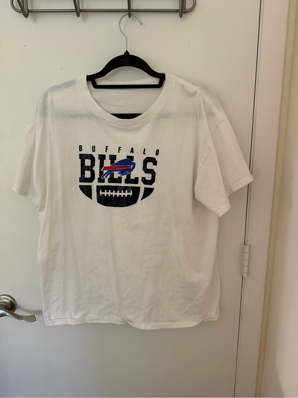 Buffalo Bills White Graphic Team T-Shirt